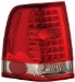 Anzo USA 311046 Ford Expedition Red/Clear LED Tail Light Assembly - (Sold in Pairs) (311046, A1R311046)