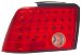 Anzo USA 321024 Ford Mustang Red/Clear LED Tail Light Assembly - (Sold in Pairs) (321024, A1R321024)