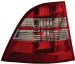 Anzo USA 221134 Mercedes-Benz ML Chrome Tail Light Assembly - (Sold in Pairs) (221134, A1R221134)