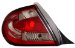 Anzo USA 221141 Dodge Neon Red/Clear Tail Light Assembly - (Sold in Pairs) (221141, A1R221141)