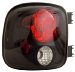 Anzo USA 211028 GMC Sierra Black Tail Light Assembly - (Sold in Pairs) (211028, A1R211028)