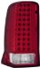 Anzo USA 311120 Cadillac Escalade Red/Clear ( w/O Cap) LED Tail Light Assembly - (Sold in Pairs) (311120, A1R311120)