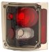 Anzo USA 211015 Chevrolet Carbon Tail Light Assembly - (Sold in Pairs) (211015, A1R211015)