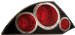 Anzo USA 221081 Mitsubishi Eclipse Black Tail Light Assembly - (Sold in Pairs) (221081, A1R221081)