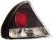 Anzo USA 221090 Mitsubishi Mirage Black Tail Light Assembly - (Sold in Pairs) (221090, A1R221090)