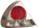 Anzo USA 221089 Mitsubishi Mirage Chrome Tail Light Assembly - (Sold in Pairs) (221089, A1R221089)