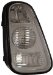 Anzo USA 221079 Mini Cooper Silver Tail Light Assembly - (Sold in Pairs) (221079, A1R221079)