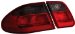 Anzo USA 221155 Mercedes-Benz Red/Smoke Tail Light Assembly - (Sold in Pairs) (221155, A1R221155)