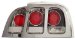 Anzo USA 221018 Ford Mustang Chrome Tail Light Assembly - (Sold in Pairs) (221018, A1R221018)