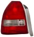 Anzo USA 221135 Honda Civic Red/Clear Tail Light Assembly - (Sold in Pairs) (221135, A1R221135)