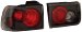 Anzo USA 221035 Honda Accord Carbon Tail Light Assembly - (Sold in Pairs) (221035, A1R221035)