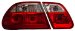 Anzo USA 221162 Mercedes-Benz G2 Red/Clear ( w/O LED) Tail Light Assembly - (Sold in Pairs) (221162, A1R221162)