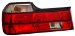 Anzo USA 221161 BMW Red/Clear Tail Light Assembly - (Sold in Pairs) (221161, A1R221161)