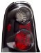 Anzo USA 211078 Ford Escape Black Tail Light Assembly - (Sold in Pairs) (211078, A1R211078)