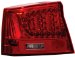 Anzo USA 321012 Dodge Charger Red/Clear LED Tail Light Assembly - (Sold in Pairs) (321012, A1R321012)