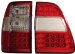 Anzo USA 311094 Toyota Land Cruiser G2 Red/Clear LED Tail Light Assembly - (Sold in Pairs) (311094, A1R311094)