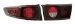 Anzo USA 221030 Honda Accord Black Tail Light Assembly - (Sold in Pairs) (221030, A1R221030)