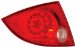 Anzo USA 321081 Chevrolet Cobalt LED Red/Clear Tail Light Assembly - (Sold in Pairs) (321081, A1R321081)