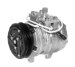 Denso 471-0296 Remanufactured Compressor with Clutch (471-0296, 4710296, NP4710296)
