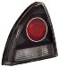 Anzo USA 221070 Honda Prelude Carbon Tail Light Assembly - (Sold in Pairs) (221070, A1R221070)