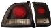 Anzo USA 221038 Honda Accord Carbon Tail Light Assembly - (Sold in Pairs) (221038, A1R221038)