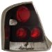 Anzo USA 221092 Mazda Protégé Black Tail Light Assembly - (Sold in Pairs) (221092, A1R221092)