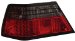 Anzo USA 321113 Mercedes-Benz Crystal Lens Red/Smoke LED Tail Light Assembly - (Sold in Pairs) (321113, A1R321113)