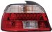 Anzo USA 321005 BMW Red/Clear LED Tail Light Assembly - (Sold in Pairs) (321005, A1R321005)