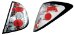Saturn Ion/2003-2007 Tail Lamps, Crystal Eyes/ Crystal Clear/ 2 Door/1 pair (CWTCE3327C, CWT-CE3327C, I11CWTCE3327C)
