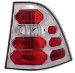 Tail Lights, LED, Crystal Clear (LEDT8001C, I11LEDT8001C, LEDT-8001C)