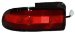 TYC 11-5160-00 GEO Prizm Driver Side Replacement Tail Light Assembly (11516000)