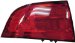 Pilot 11-6043-01 Acura TL Right Tail Lamp Lens and Housing (11604301)