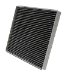 Wix 24495 Cabin Air Filter for select  Cadillac SRX/STS models, Pack of 1 (24495)