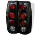 88-98 Chevy/GMC C-10 Euro Tail Lights - JDM Black (ALT-YD-CCK88-BK, ALTYDCCK88BK)
