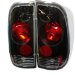 97-01 Ford F-150 Styleside Euro Tail Lights - JDM Black (ALT-YD-FF15097-BK, ALTYDFF15097BK)
