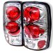 00-02 Chevy Denali Euro Tail Lights - Chrome (ALT-YD-CD00-C, ALTYDCD00C)