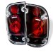 95-00 Toyota Tacoma Euro Tail Lights - JDM Black (ALT-YD-TT95-BK, ALTYDTT95BK)