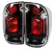 01-03 Toyota Tacoma Euro Tail Lights - JDM Black (ALT-YD-TT01-BK, ALTYDTT01BK)