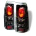 99-02 Chevy/GMC Silverado Euro Tail Lights - JDM Black (ALT-YD-CS99-BK, ALTYDCS99BK)