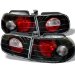 SPYDER Honda Civic 92-95 3DR Altezza Tail Lights - Black /1 pair (ALTYDHC923DBK, ALT-YD-HC92-3D-BK)