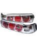 SPYDER Acura Integra 90-93 2DR Altezza Tail Lights - Chrome /1 pair (ALTYDAI90C, ALT-YD-AI90-C)