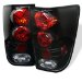 04-06 Nissan Titan Euro Tail Lights - Black (ALTYDNTI04BK, ALT-YD-NTI04-BK)