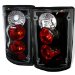 00-04 Ford Excursion Euro Tail Lights - JDM Black (ALTYDFEC00BK, ALT-YD-FEC00-BK)
