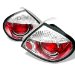 03+ Dodge Neon Euro Tail Lights - Chrome (ALTYDDN03C, ALT-YD-DN03-C)