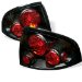 00-03 Nissan Sentra Euro Tail Lights - JDM Black (ALT-YD-NS00-BK, ALTYDNS00BK)
