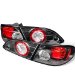 98-02 Toyota Corolla Euro Tail Lights - Black (ALTYDTC98BK, ALT-YD-TC98-BK)