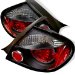 03+ Dodge Neon Euro Tail Lights - JDM Black (ALTYDDN03BK, ALT-YD-DN03-BK)