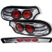 93-01 Mazda RX-7 Euro Tail Lights 3 PCS - Chrome (ALT-YD-MRX793-C, ALTYDMRX793C)