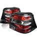 99-04 Volkswagen Golf Euro Tail Lights - JDM Black (ALTYDVG99BK, ALT-YD-VG99-BK)