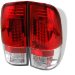 97-01 Ford F-150 Styleside LED Tail Lights - Red Clear (ALTYDFF15097LEDRC, ALT-YD-FF15097-LED-RC)
